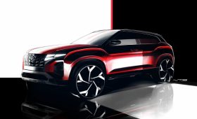 Hyundai Creta готовится к рестайлингу: первые официальные изображения