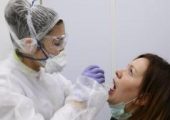 Мазок на коронавирус застрял в легком женщины
